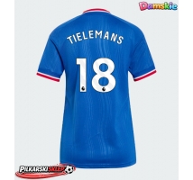 Manchester United Youri Tielemans #18 Koszulka Wyjazdowa damskie 2026-27 Krótki Rękaw