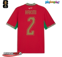 Maroko Achraf Hakimi #2 Koszulka Podstawowa MŚ 2026 Krótki Rękaw