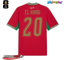 Maroko Ayoub El Kaabi #20 Koszulka Podstawowa MŚ 2026 Krótki Rękaw