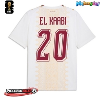 Maroko Ayoub El Kaabi #20 Koszulka Wyjazdowa MŚ 2026 Krótki Rękaw