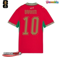 Maroko Brahim Diaz #10 Koszulka Podstawowa damskie MŚ 2026 Krótki Rękaw