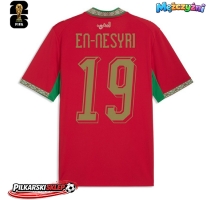 Maroko Youssef En-Nesyri #19 Koszulka Podstawowa MŚ 2026 Krótki Rękaw