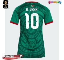 Meksyk Alexis Vega #10 Koszulka Podstawowa damskie MŚ 2026 Krótki Rękaw