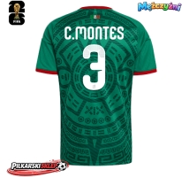 Meksyk Cesar Montes #3 Koszulka Podstawowa MŚ 2026 Krótki Rękaw