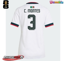Meksyk Cesar Montes #3 Koszulka Wyjazdowa damskie MŚ 2026 Krótki Rękaw