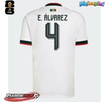 Meksyk Edson Alvarez #4 Koszulka Wyjazdowa MŚ 2026 Krótki Rękaw