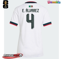 Meksyk Edson Alvarez #4 Koszulka Wyjazdowa damskie MŚ 2026 Krótki Rękaw