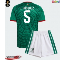 Meksyk Johan Vasquez #5 Koszulka Podstawowa dzieci MŚ 2026 Krótki Rękaw (+ krótkie spodenki)