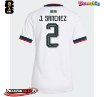 Meksyk Jorge Sanchez #2 Koszulka Wyjazdowa damskie MŚ 2026 Krótki Rękaw