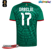 Meksyk Orbelin Pineda #17 Koszulka Podstawowa MŚ 2026 Krótki Rękaw