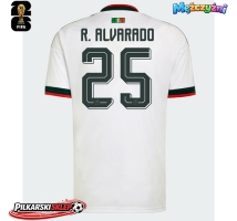 Meksyk Roberto Alvarado #25 Koszulka Wyjazdowa MŚ 2026 Krótki Rękaw