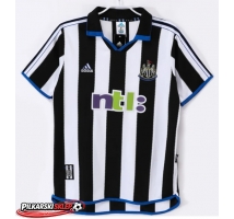 Newcastle United 2000-2001 Koszulka Retro Podstawowa Krótki Rękaw
