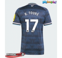 Newcastle United Bazoumana Toure #17 Koszulka Wyjazdowa 2026-27 Krótki Rękaw