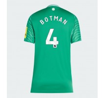 Newcastle United Sven Botman #4 Koszulka Wyjazdowa damskie 2025-26 Krótki Rękaw
