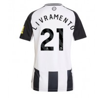 Newcastle United Tino Livramento #21 Koszulka Podstawowa damskie 2024-25 Krótki Rękaw