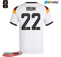 Niemcy David Raum #22 Koszulka Podstawowa MŚ 2026 Krótki Rękaw