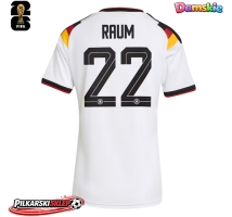 Niemcy David Raum #22 Koszulka Podstawowa damskie MŚ 2026 Krótki Rękaw