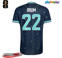 Niemcy David Raum #22 Koszulka Wyjazdowa MŚ 2026 Krótki Rękaw