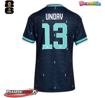 Niemcy Deniz Undav #13 Koszulka Wyjazdowa damskie MŚ 2026 Krótki Rękaw