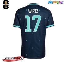 Niemcy Florian Wirtz #17 Koszulka Wyjazdowa MŚ 2026 Krótki Rękaw