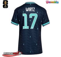 Niemcy Florian Wirtz #17 Koszulka Wyjazdowa damskie MŚ 2026 Krótki Rękaw