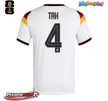 Niemcy Jonathan Tah #4 Koszulka Podstawowa MŚ 2026 Krótki Rękaw