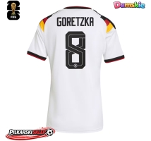 Niemcy Leon Goretzka #8 Koszulka Podstawowa damskie MŚ 2026 Krótki Rękaw