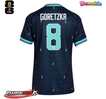 Niemcy Leon Goretzka #8 Koszulka Wyjazdowa damskie MŚ 2026 Krótki Rękaw
