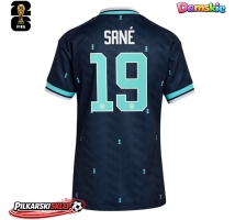 Niemcy Leroy Sane #19 Koszulka Wyjazdowa damskie MŚ 2026 Krótki Rękaw