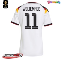 Niemcy Nick Woltemade #11 Koszulka Podstawowa damskie MŚ 2026 Krótki Rękaw
