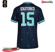 Niemcy Nico Schlotterbeck #15 Koszulka Wyjazdowa damskie MŚ 2026 Krótki Rękaw