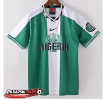 Nigeria 1996 Koszulka Retro Podstawowa Krótki Rękaw