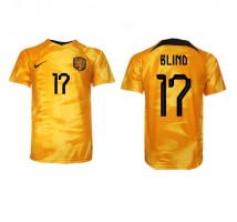 Nizozemska Daley Blind #17 Koszulka Podstawowa MŚ 2022 Krótki Rękaw