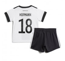 Njemačka Jonas Hofmann #18 Koszulka Podstawowa dzieci MŚ 2022 Krótki Rękaw (+ krótkie spodenki)