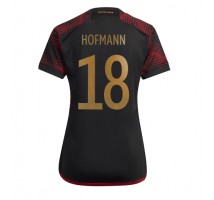 Njemačka Jonas Hofmann #18 Koszulka Wyjazdowa damskie MŚ 2022 Krótki Rękaw