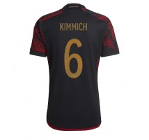 Njemačka Joshua Kimmich #6 Koszulka Wyjazdowa MŚ 2022 Krótki Rękaw
