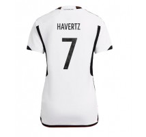 Njemačka Kai Havertz #7 Koszulka Podstawowa damskie MŚ 2022 Krótki Rękaw