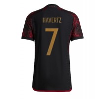 Njemačka Kai Havertz #7 Koszulka Wyjazdowa MŚ 2022 Krótki Rękaw