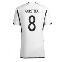 Njemačka Leon Goretzka #8 Koszulka Podstawowa MŚ 2022 Krótki Rękaw