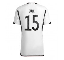 Njemačka Niklas Sule #15 Koszulka Podstawowa MŚ 2022 Krótki Rękaw