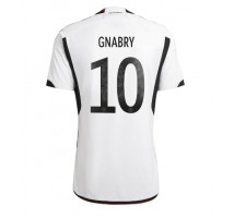 Njemačka Serge Gnabry #10 Koszulka Podstawowa MŚ 2022 Krótki Rękaw