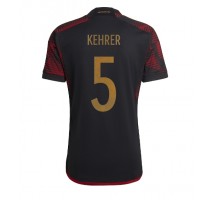 Njemačka Thilo Kehrer #5 Koszulka Wyjazdowa MŚ 2022 Krótki Rękaw