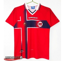 Norwegia 1997-1998 Koszulka Retro Podstawowa Krótki Rękaw