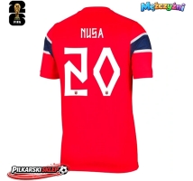 Norwegia Antonio Nusa #20 Koszulka Podstawowa MŚ 2026 Krótki Rękaw