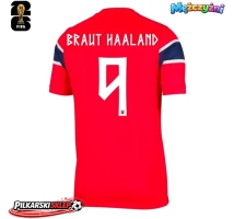 Norwegia Erling Haaland #9 Koszulka Podstawowa MŚ 2026 Krótki Rękaw