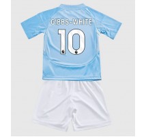 Nottingham Forest Morgan Gibbs-White #10 Koszulka Trzecia dzieci 2024-25 Krótki Rękaw (+ krótkie spodenki)