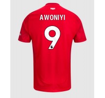 Nottingham Forest Taiwo Awoniyi #9 Koszulka Podstawowa 2024-25 Krótki Rękaw