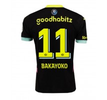 PSV Eindhoven Johan Bakayoko #11 Koszulka Wyjazdowa 2024-25 Krótki Rękaw