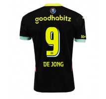PSV Eindhoven Luuk de Jong #9 Koszulka Wyjazdowa 2024-25 Krótki Rękaw
