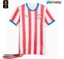 Paragwaj Koszulka Podstawowa MŚ 2026 Krótki Rękaw